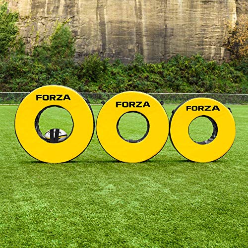 FORZA American Football Tackle Ringe - PVC bedeckte Tackle Ringe | American Football Tackle Tubes (Erwachsene 7 kg) von FORZA