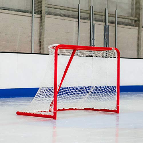 Eishockey Tore – 1,8m x 1,2m – wählen Sie entweder das Regelung-Tor (3,9cm Stahlrahmen) oder professionelles Tor (5,1cm Stahlrahmen) aus (Professionelles-Tor) von FORZA