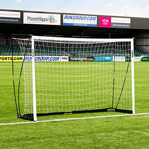 FORZA Fußballtor Proflex - Pop-Up Tor mit einem robusten Tornetz - 8 Größen erhältlich (3,7 m x 1,2 m) von FORZA