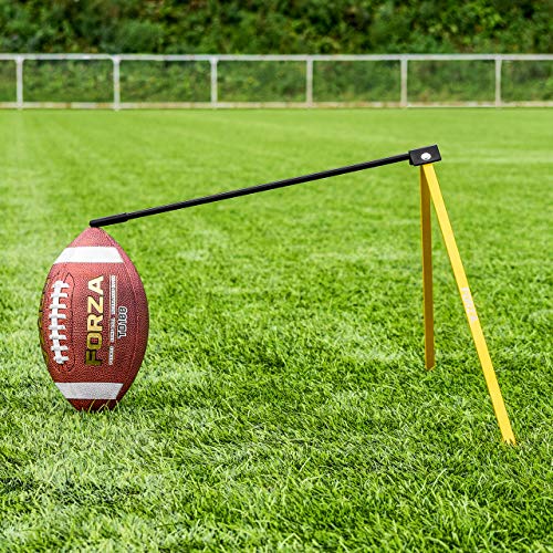 FORZA Kick Stick Ballhalter – mit oder ohne EIN offizieller American Football (ab 14 Jahren) – verschiede Ballgröße erhältlich (Kinder ab 9 bis 12 Jahren) von FORZA