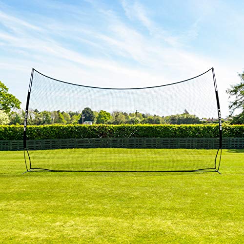 FORZA Pop-Up Stop That Ball™ – 3 m Hoch Ballstoppsystem | Tragetasche und Bodenankern enthalten | 3 m – 15 m Größe erhältlich | Ballstoppnetz für den Garten (6 m breit) von FORZA