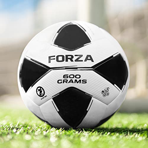FORZA Pro Gewichteter Fußball | Für Torwart Training | 1 kg oder 600 g (Packung von 3, Größe 5 (600 g)) von FORZA