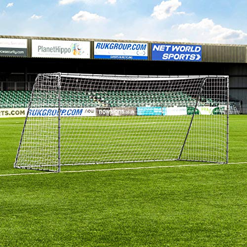 FORZA Steel42 Fußball Tore [4 Größen] | Erstklassiger Fußballtor (4,9 m x 2,1 m) von FORZA