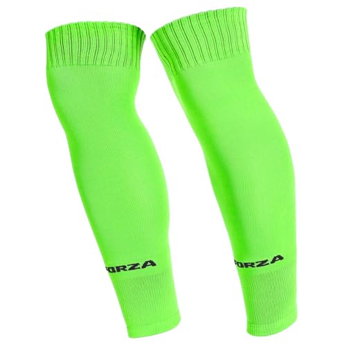 FORZA Torwartsocken vorgeschnitten | Ultimativ Bequeme Fußballsocken für optimale Leistung – erhältlich in 3 Größen und 4 Farben (Grün, L/XL) von FORZA