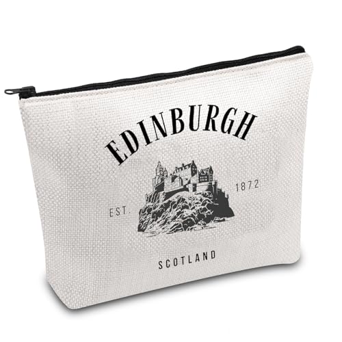 FOTAP Edinburgh Reisetasche Schottland Reise Überraschung Geschenk Camping Kreuzfahrt Urlaub Geschenk Edinburgh Reise Kosmetiktasche Souvenir Reisegeschenk, Edinburgh, Tasche von FOTAP