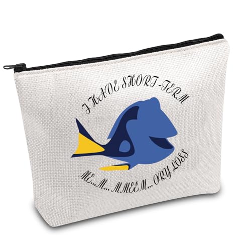 FOTAP Nemo Dory Movie Merchandise Nemo Dory Make-up-Tasche, Nemo Dorie, Film-Fan, Geschenk, Cartoon-inspirierte Kosmetiktasche, weiß, LOSS UK FOTAP Nemo Dory Movie Merchandise Nemo Dory Make-up-Tasche, Nemo Dorie, Film-Fan, Geschenk, Cartoon-inspirierte Kosmetiktasche, weiß, LOSS UK von FOTAP