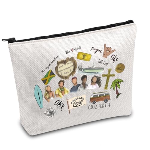 OBX Pogue Outer Banks Inspirieren Make-up-Tasche, Pogues for Life Geschenk, Pogue Abenteuer, Geschenk, Außenfächer, Survival-Kit, Obx Bag UK, Tasche von FOTAP