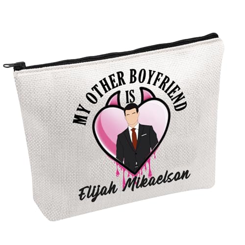 TVD Merch Originals Vampir inspiriertes Geschenk Eljiah Mikaelson Fan Kosmetiktasche Team Eljiah Geschenk Vampir TV Fandom Geschenk, weiß, Eljiah Mik UK TVD Merch Originals Vampir inspiriertes Geschenk Eljiah Mikaelson Fan Kosmetiktasche Team Eljiah Geschenk Vampir TV Fandom Geschenk, weiß, Eljiah Mik UK von FOTAP
