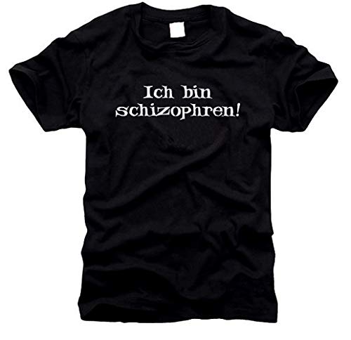 FOTL / B&C / Gildan Ich Bin schizophren - Ich auch ! - T-Shirt - Gr. XL von FOTL / B&C / Gildan
