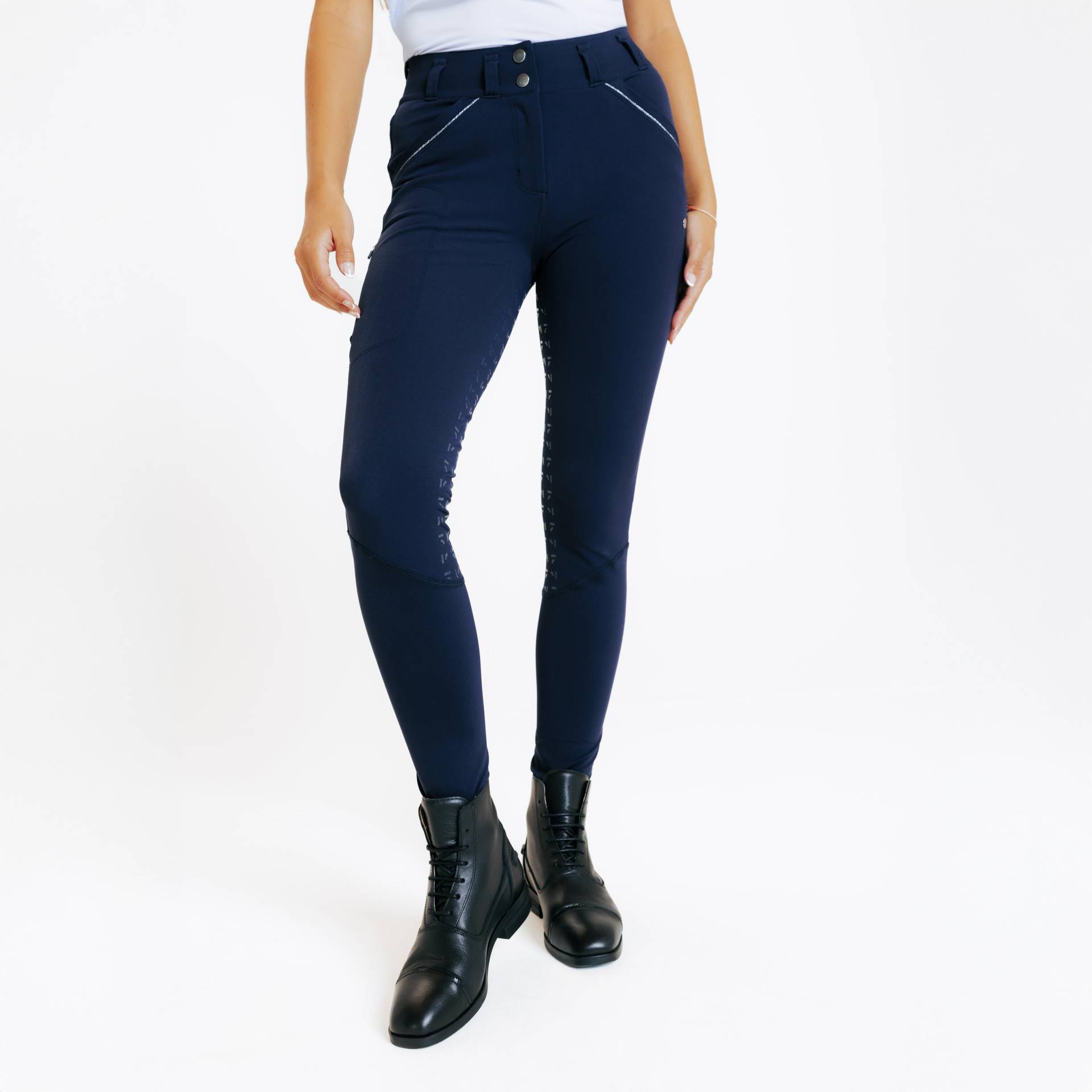 Damen Reithose Full Grip - 900 blau Damen Reithose Full Grip - 900 blau von FOUGANZA