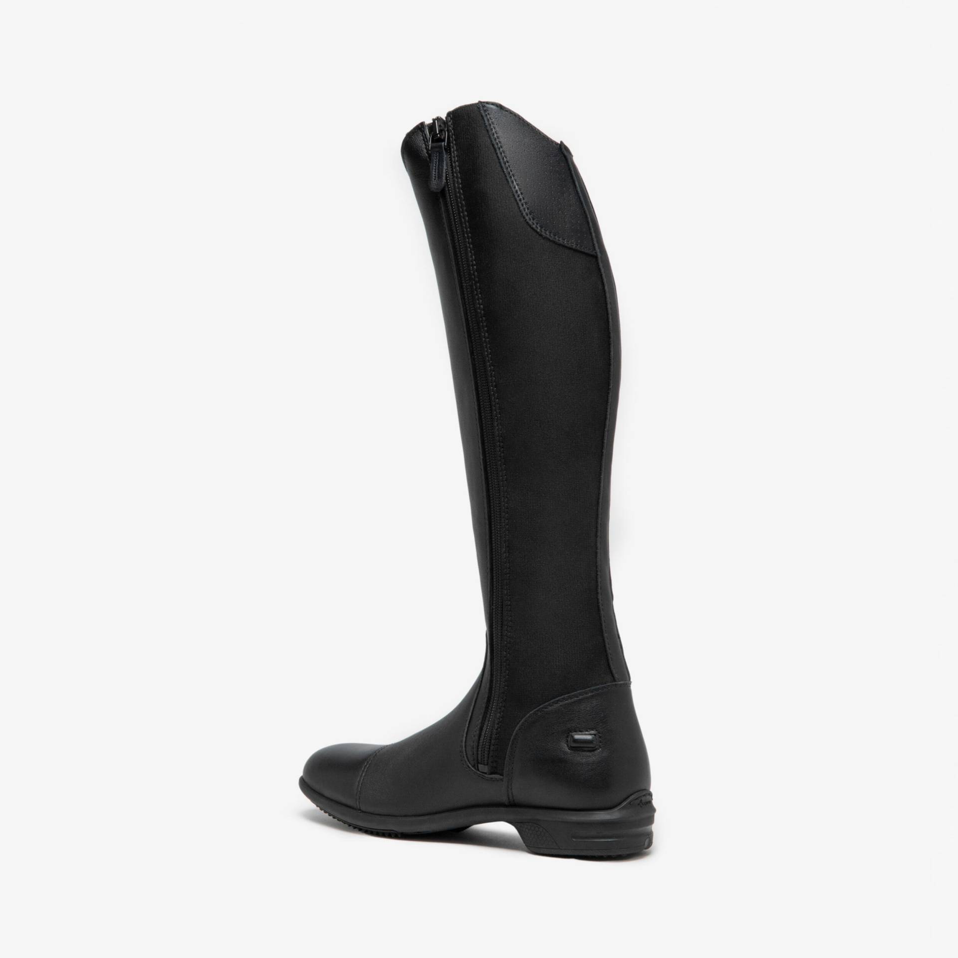 Reistiefel 560 Leder Damen/Herren schwarz Reistiefel 560 Leder Damen/Herren schwarz von FOUGANZA
