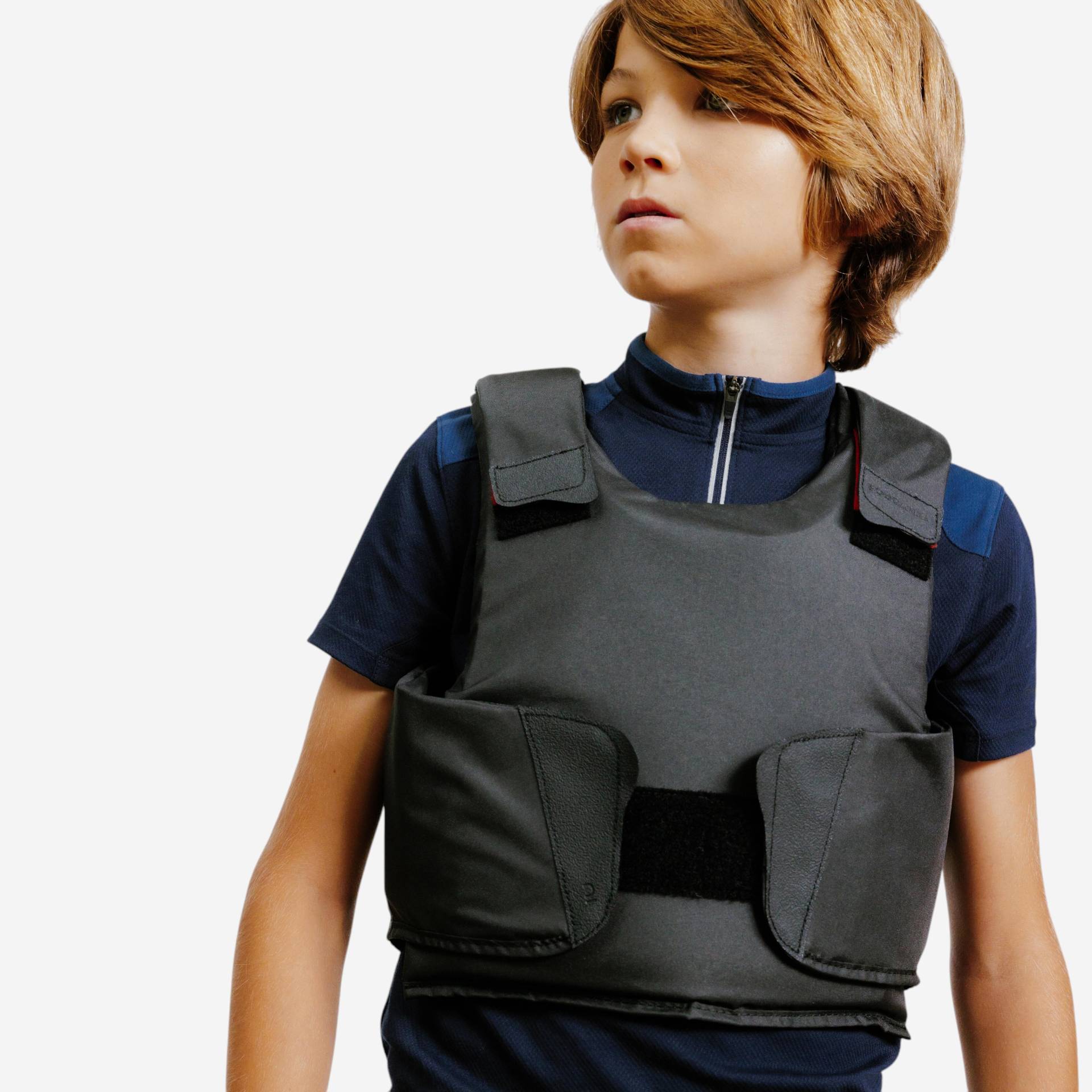 Reitschutzweste Kinder - 100 schwarz Reitschutzweste Kinder - 100 schwarz von FOUGANZA
