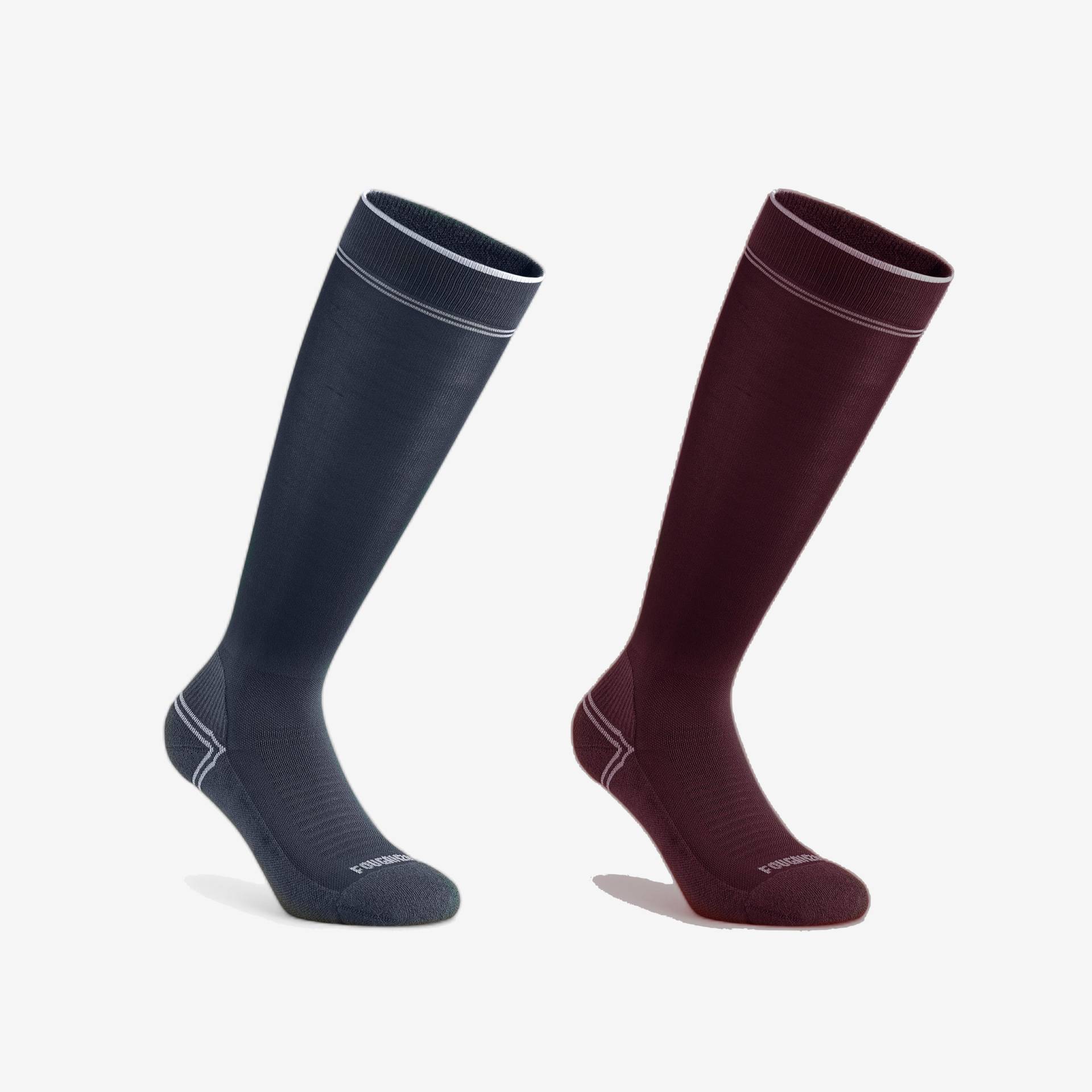 Reitsocken extradünn Damen/Herren bordeaux Reitsocken extradünn Damen/Herren bordeaux von FOUGANZA