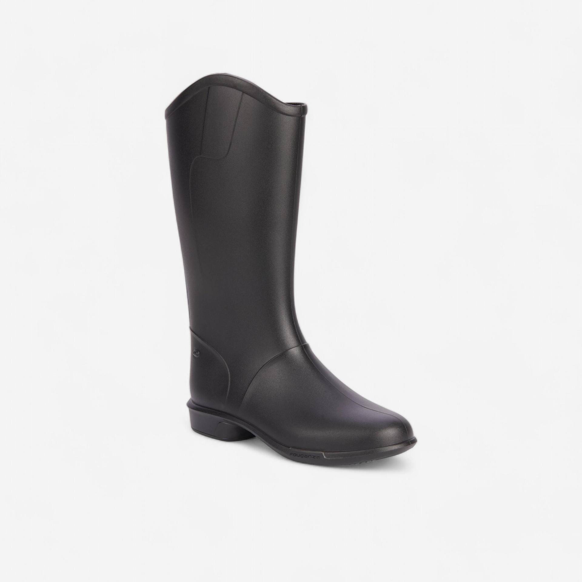 Reitstiefel Kinder - 100 schwarz Reitstiefel Kinder - 100 schwarz von FOUGANZA