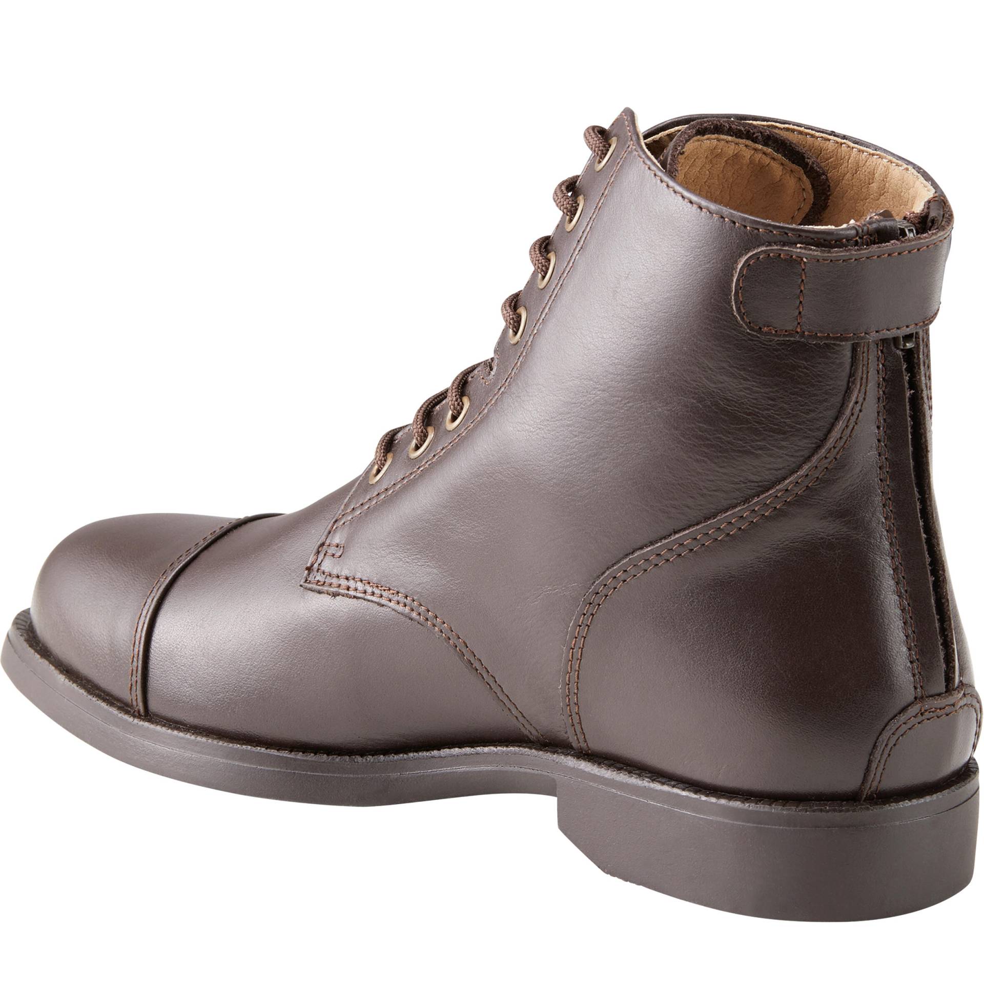 Reitstiefeletten Paddock 560 geschnürt Leder Erwachsene braun Reitstiefeletten Paddock 560 geschnürt Leder Erwachsene braun von FOUGANZA