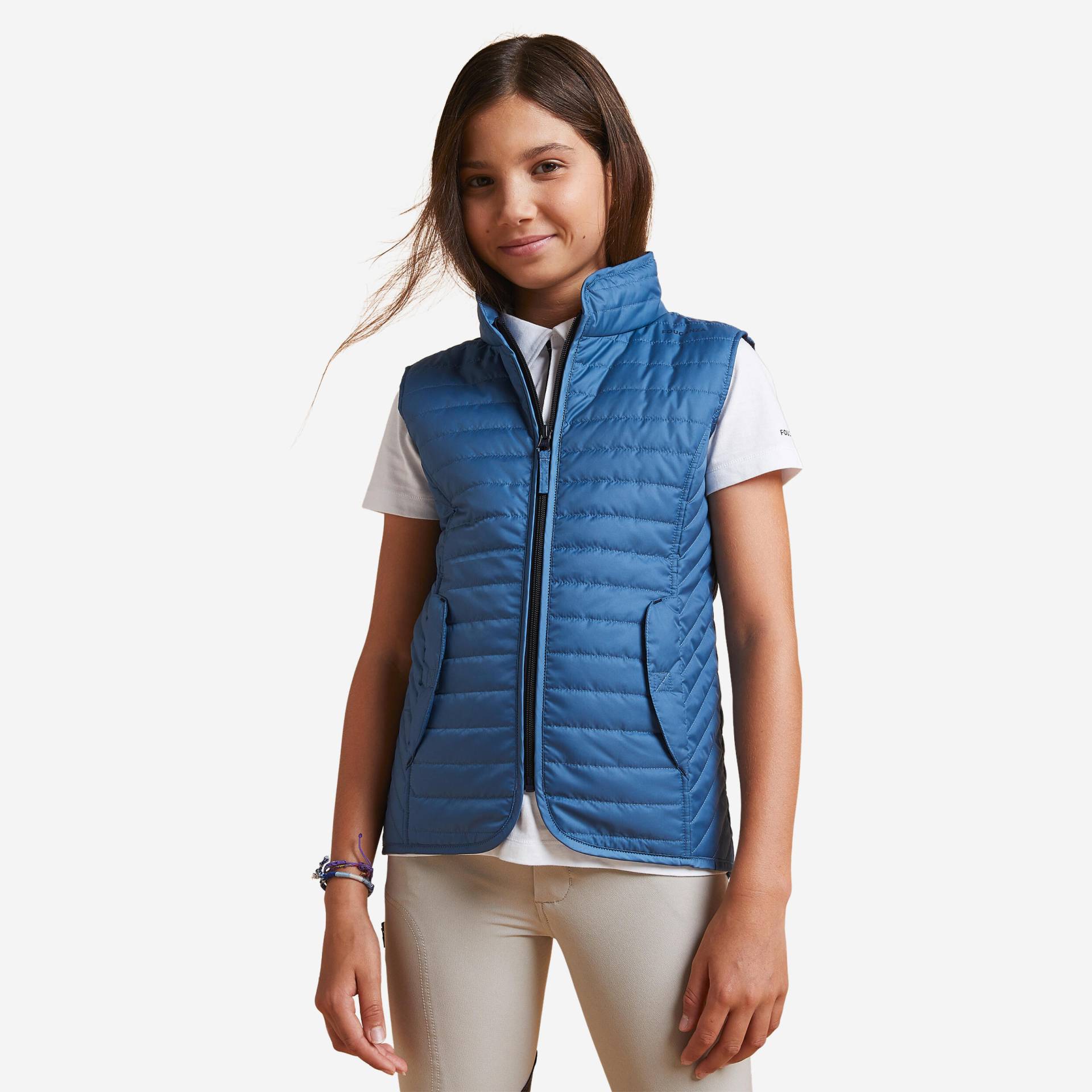 Reitweste Kinder - 100 blau Reitweste Kinder - 100 blau von FOUGANZA