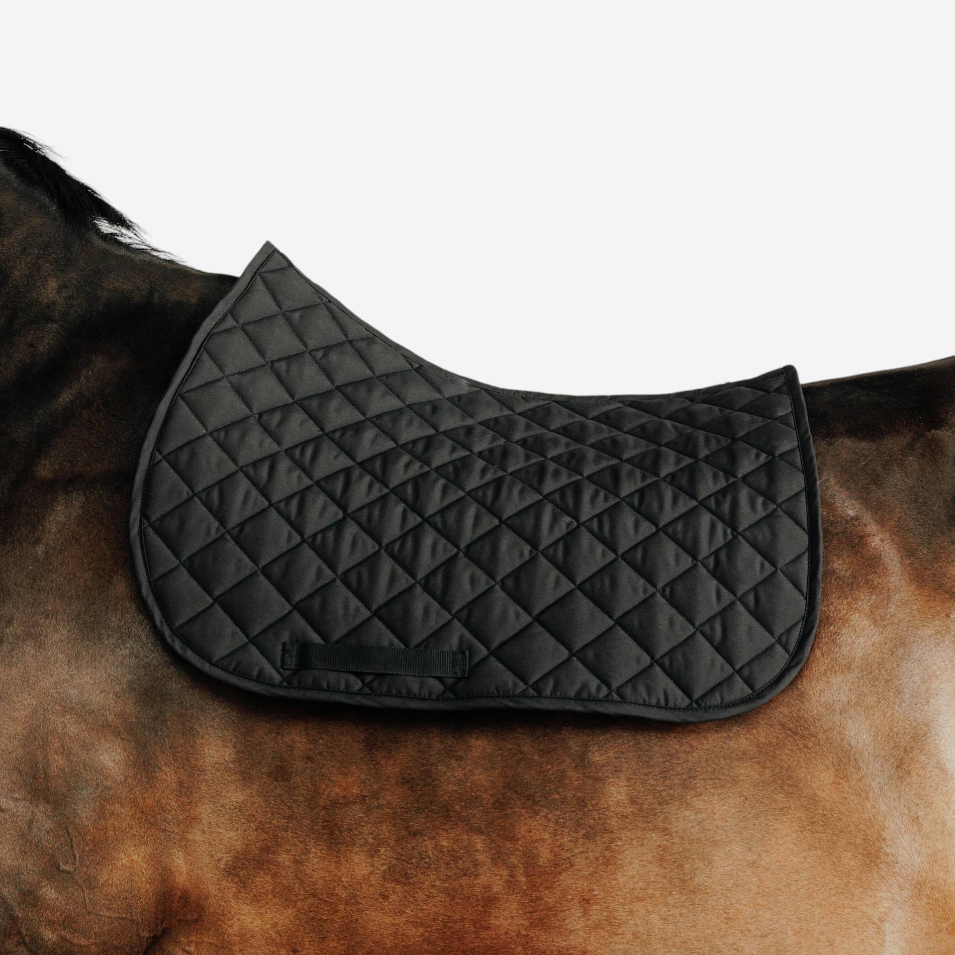 Schabracke 100 Pferd schwarz Schabracke 100 Pferd schwarz von FOUGANZA