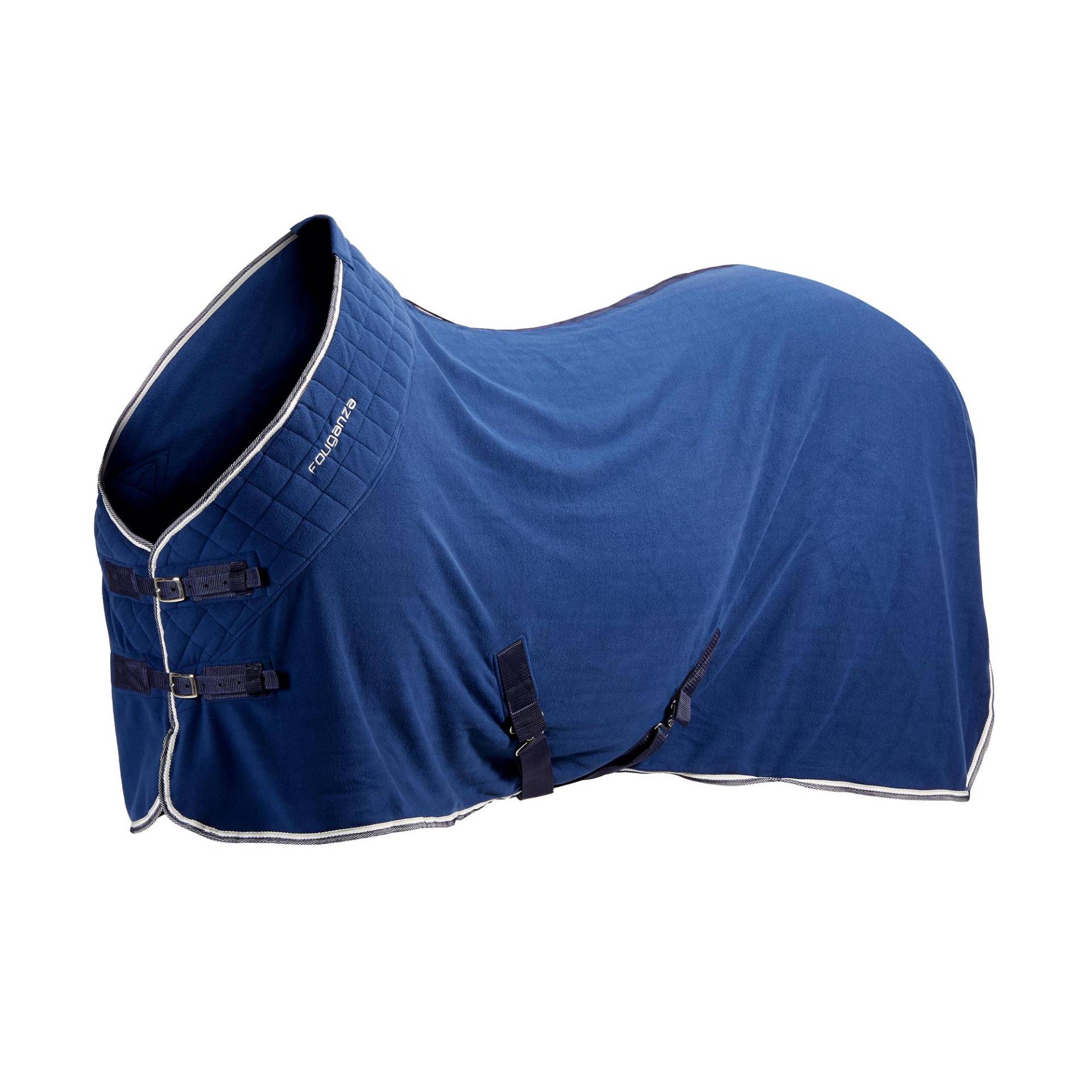 Stalldecke Fleece 500 Pferd/Pony blau Stalldecke Fleece 500 Pferd/Pony blau von FOUGANZA