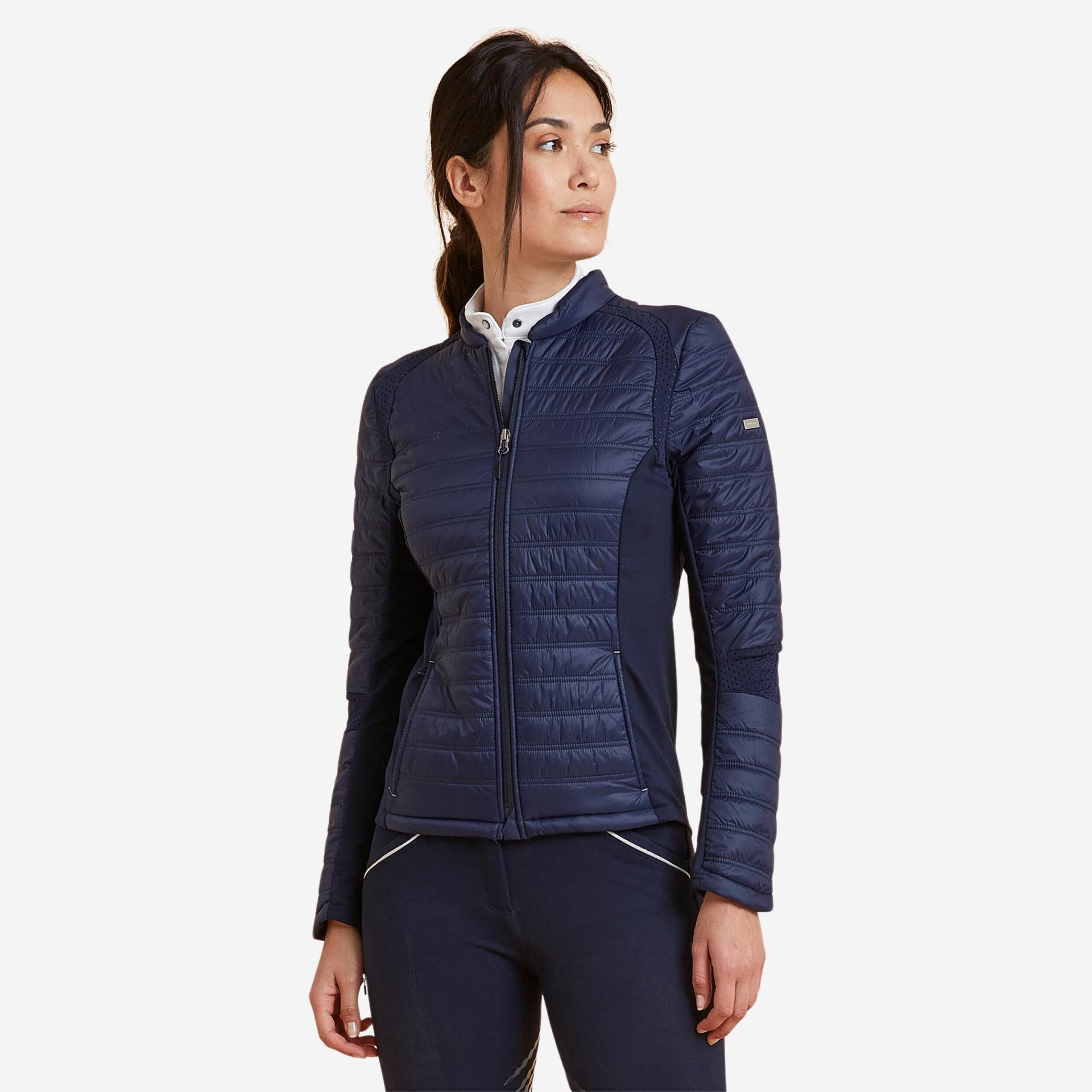 Reitjacke 900 Damen blau von FOUGANZA