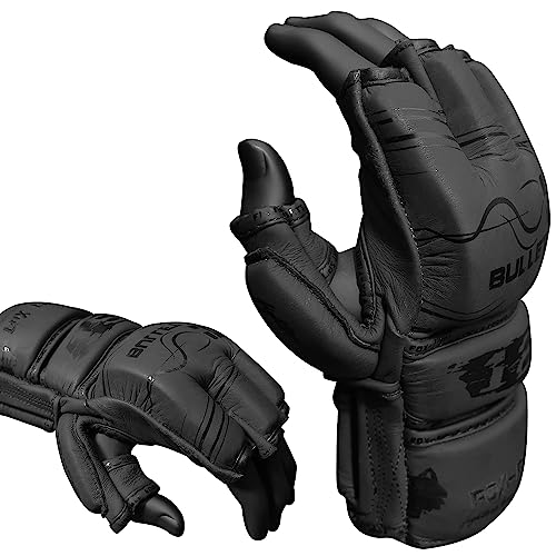FOX-FIGHT Bullet12 MMA Handschuhe professionelle hochwertige Premium Qualität echtes Leder Boxhandschuhe Training Grappling Sparring Kickbox Kampfsport BJJ Sandsackhandschuhe Gloves XL Black line FOX-FIGHT Bullet12 MMA Handschuhe professionelle hochwertige Premium Qualität echtes Leder Boxhandschuhe Training Grappling Sparring Kickbox Kampfsport BJJ Sandsackhandschuhe Gloves XL Black line von FOX-FIGHT