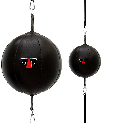 FOX-FIGHT DOPPELENDBALL Speedball BOXBIRNE BOXBALL Echtes Leder von FOX-FIGHT