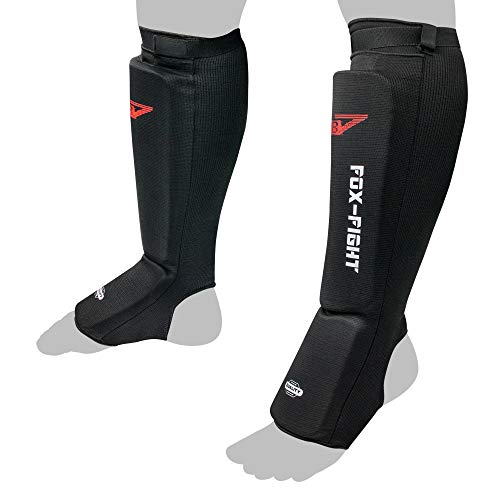 Fox-FIGH B7 Spannschutz Schienbeinschutz Kampfsport MMA Beinschützer Schienbeinschützer Schienbeinschoner Schoner Schienbein Sandsack Training Sparring Muay Thai Kickbox Freefight Kampfsport S Fox-FIGH B7 Spannschutz Schienbeinschutz Kampfsport MMA Beinschützer Schienbeinschützer Schienbeinschoner Schoner Schienbein Sandsack Training Sparring Muay Thai Kickbox Freefight Kampfsport S von FOX-FIGHT