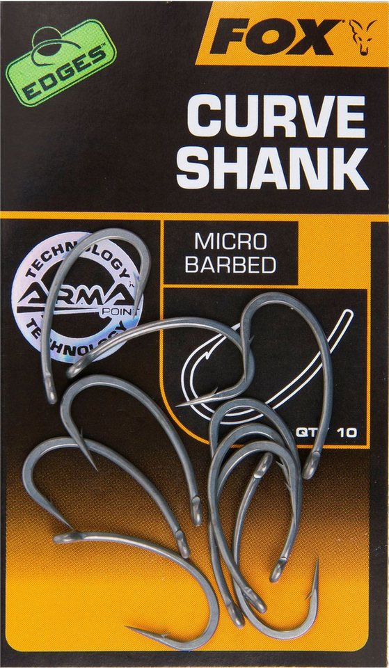 FOX International Karpfenhaken Fox Edges Armapoint Curve Shank Hooks - 10 Karpfenhaken FOX International Karpfenhaken Fox Edges Armapoint Curve Shank Hooks - 10 Karpfenhaken von FOX International