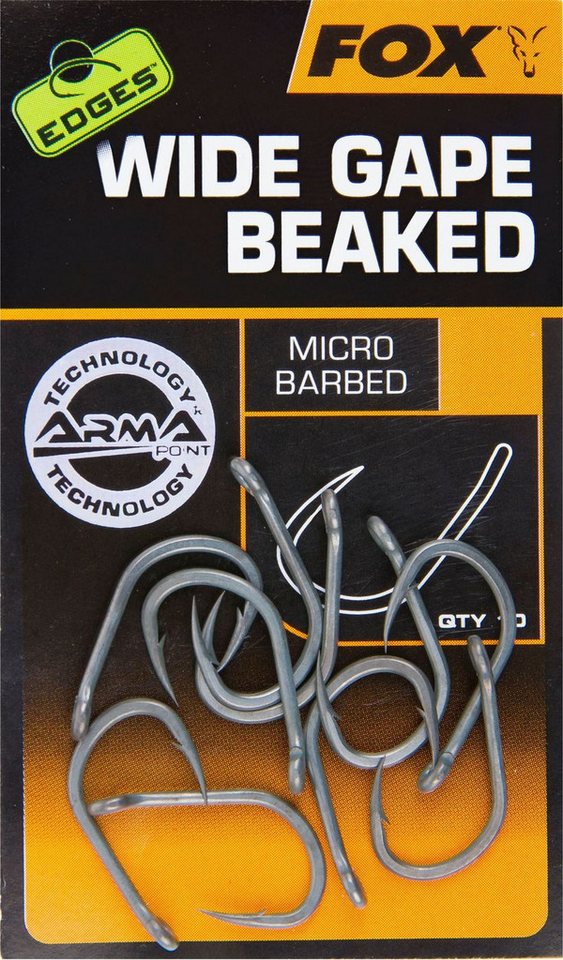 FOX International Karpfenhaken Fox Edges Armapoint Wide Gape Beaked Hooks - 10 Karpfenhaken FOX International Karpfenhaken Fox Edges Armapoint Wide Gape Beaked Hooks - 10 Karpfenhaken von FOX International