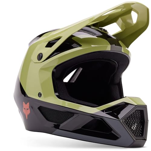 FOX RACING Unisex – Erwachsene FAHRRADHELM Fox Rampage Barge CE/CPSC BLASSGRÜN XL Helmet, Green von Fox Racing