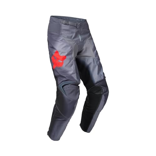 FOX RACING Unisex Pants Fox 180 Interfere Grey/Red 34 Hose, grau von Fox Racing