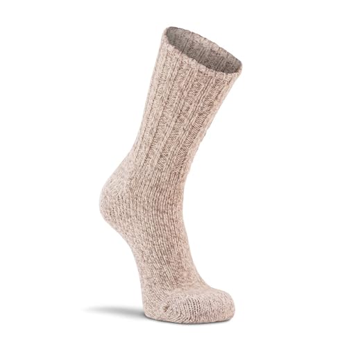 FOX RIVER Damen Norsk Crew Wandersocken, Tweed Braun, Medium FOX RIVER Damen Norsk Crew Wandersocken, Tweed Braun, Medium von FOX RIVER