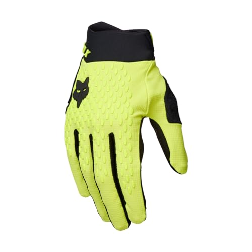 FOX Racing Fox Defend Fluorescent Yellow L Gloves, Unisex-Erwachsene von FOX Racing