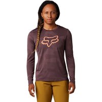 FOX Damen Langarm-Ranger Tru Dri Bikeshirt, Größe M, Fahrradtrikot, von FOX