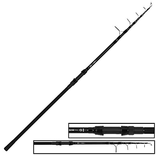 FOX EOS Pro Tele Rod 10ft 3lb - Teleskop Karpfenrute zum Karpfenangeln, Teleskoprute für Karpfen, teleskopierbare Angelrute zum Grundangeln, Rute zum Boilieangeln von Fox