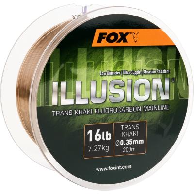 FOX Edges Illusion Soft Mainline x 200m 0.350mm 16lb/7.27kg trans khaki von FOX