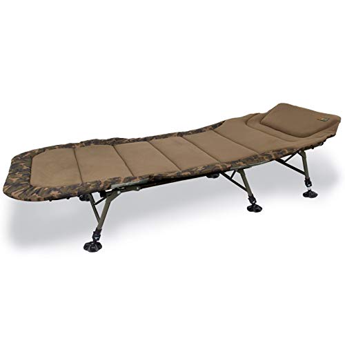 Fox Royale Camo Standard Bedchair 212x98cm Karpfenliege, Angelliege zum Karpfenangeln, Liege zum Nachtangeln Fox Royale Camo Standard Bedchair 212x98cm Karpfenliege, Angelliege zum Karpfenangeln, Liege zum Nachtangeln von Fox