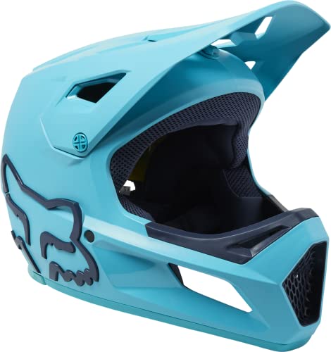 Fox Unisex-Youth Junior YTH Rampage Helmet, Ce/Cpsc Teal, Türkis, S/M von Fox