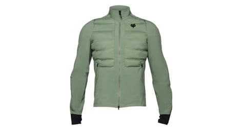 fox flexair fire hybrid langarm jacke grun von FOX