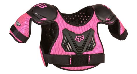 fox titan roost kinder  p protektoren  p jacke schwarz pink von FOX