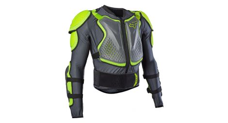 fox titan sport protection jacket grau grun fluo fox titan sport protection jacket grau grun fluo von FOX
