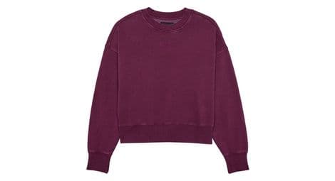 fox wordmark damen oversize sweatshirt  p in  p violett von FOX