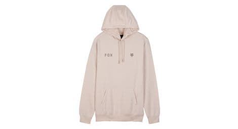 fox wordmark pullover hoodie weis von FOX