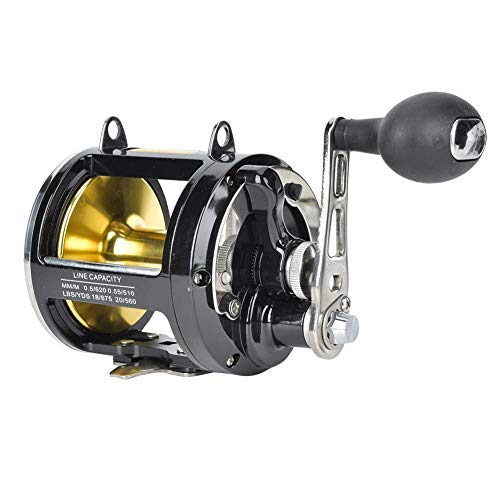 Ever Metall Angelrolle, tragbare Ganzmetallboot Eisenplatte Trolling Sea Angelrad Fish Line Reel Tackle Ever Metall Angelrolle, tragbare Ganzmetallboot Eisenplatte Trolling Sea Angelrad Fish Line Reel Tackle von FOXCUP