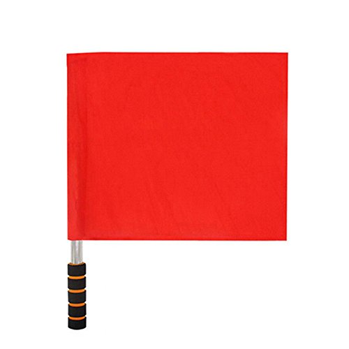 little finger Schiedsrichter-Flagge, Edelstahl, 36 x 30 cm, Rot little finger Schiedsrichter-Flagge, Edelstahl, 36 x 30 cm, Rot von FOXCUP
