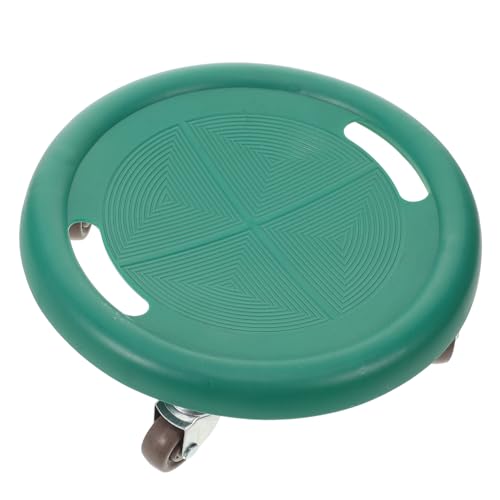 FOYTOKI 1 Satz Bauchplatte Bauchtrainer Fitness-Disc Armtraining bauchmuskeln bauchfett verbrennen Ellenbogenstütze Bauchradrolle Taille Gleitscheibe für Bauchübungen Bauchscheibe Pu Green von FOYTOKI