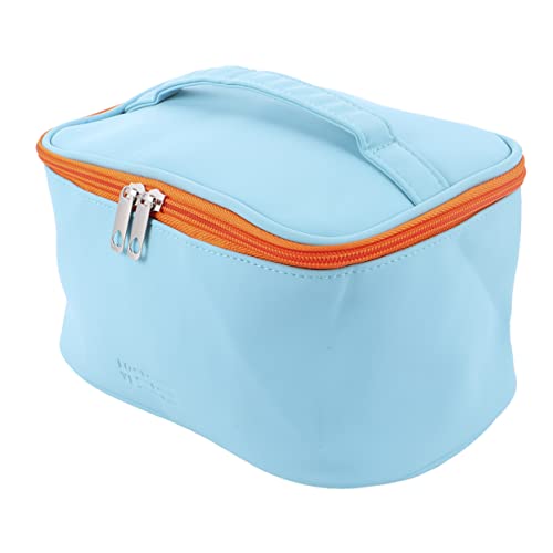 FOYTOKI 1 Stück Damen Make Up Tasche Mit Reißverschluss wasserdichte Und Tragbare Kosmetiktasche Transparente Blumen Design Vielseitig Einsetzbar Für Reisen Und Alltag von FOYTOKI