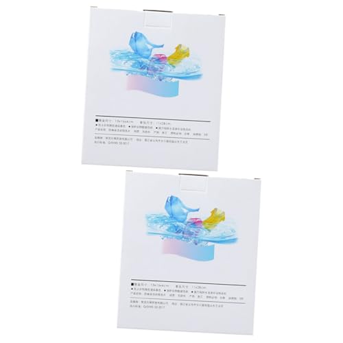 FOYTOKI 48 STK Papier zum Waschen von Kleidung Farbfängerwäsche Kleidungsfarbe Farbstofffänger für Kleidung Grabber-Fleck abwischen spühlmittel waschmittel Wäschepapier Papier für Kleidung von FOYTOKI