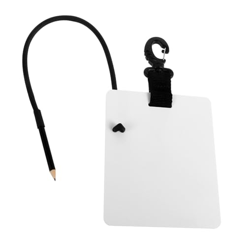 FOYTOKI Unterwasser-schreibblock Tauch-whiteboard Unterwasser-whiteboard-ausrüstung Unterwasser-whiteboard-Clip Wortblock „tauchen“. Scuba-schreibgerät Leichtes Unterwasserbrett Abs von FOYTOKI