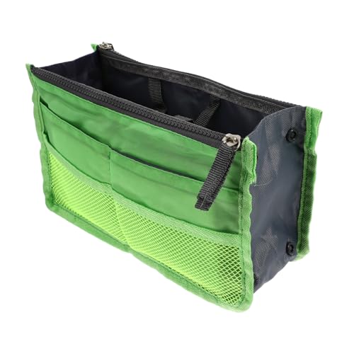 FRCOLOR 1Stk Handtaschenfutter Artikel Flugzeug Kabel make up bag organizer innentaschen für handtaschen Aufbewahrungstasche mit großer Kapazität Make-up-Aufbewahrungstaschen Nylon Green von FRCOLOR