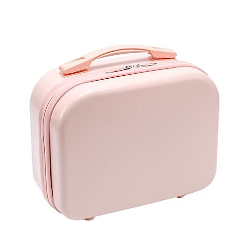 FRCOLOR Kosmetikkoffer Damen 1stk Kosmetikkoffer Make-up-reisetaschen-Organizer Make-up- Reisekosmetiktaschen Für Damen Reise-Kosmetiktasche Persönliche Pflegetasche Abs-Material Rosa von FRCOLOR